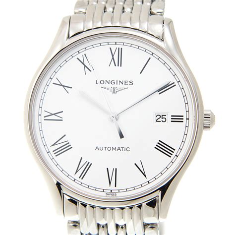 longines calibre l619/888|longines lyre automatic white dial watch l49604116 l4.960.4.11.6.